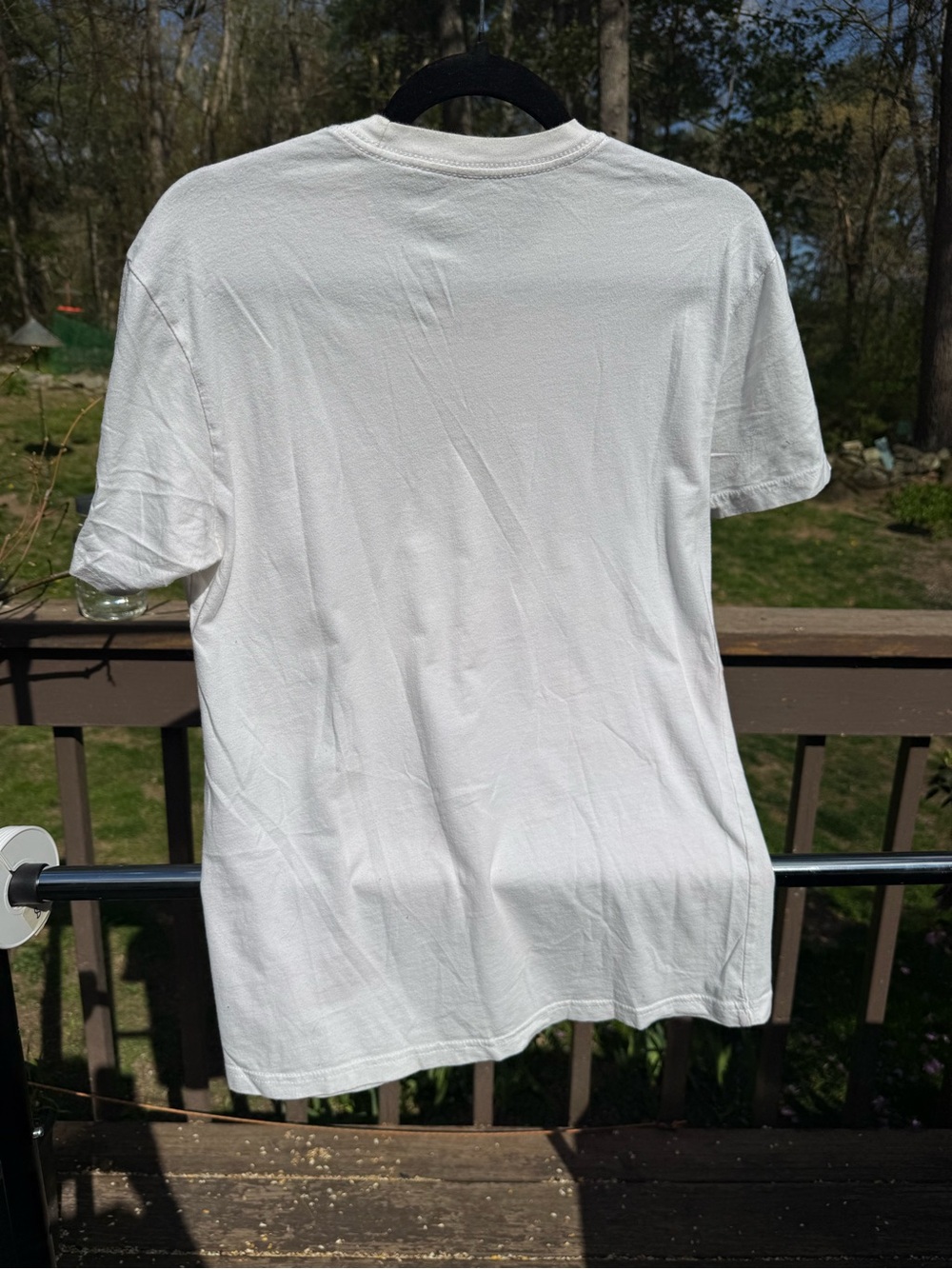 Allen Iverson White Tee with Red and Blue Graphic Accents - Picture 3 of 3